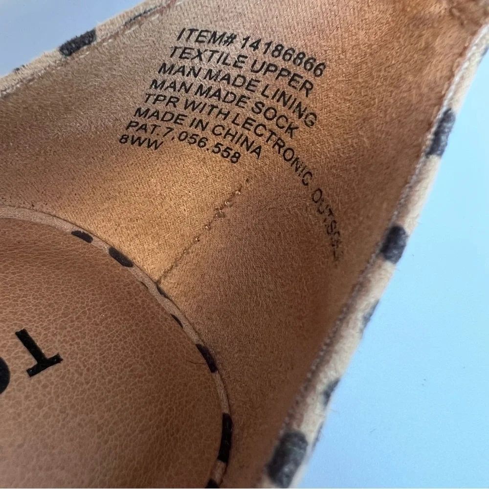 Torrid Cheetah Print Ankle Strap Pump Heals Size 8WW - Picture 3 of 12